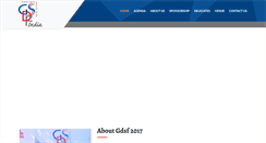 Desktop Screenshot of gdsf-india.com